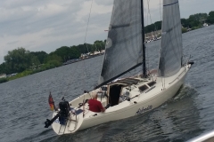 Neulich bin ich auf der Maas "geblitzt" worden