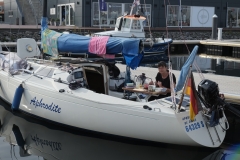 Frühstück in Brunisse am Grevelingermeer