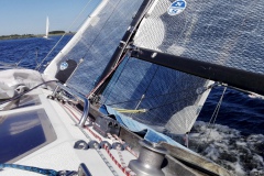 Ein Schlag über das Versemeer in Holland 2020