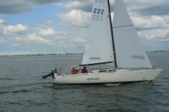 Mit der Frau vor Muiden